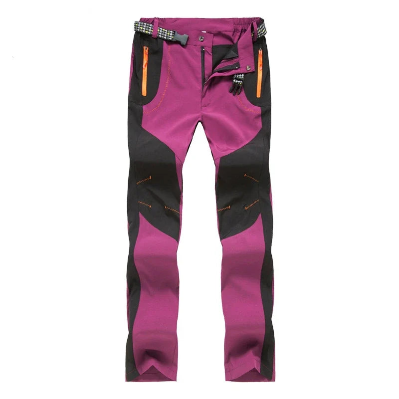 Women Spring Summer Hiking Thin Stretch Pants Sport Outdoor Fishing Climbing Camping Trousers