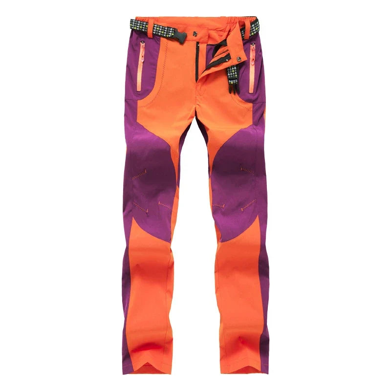 Women Spring Summer Hiking Thin Stretch Pants Sport Outdoor Fishing Climbing Camping Trousers