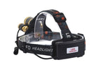 Adjustable Zoomable Headlamp Ultra Bright Rechargeable LED Bright High Lumen Head Lights Head Lamp Waterproof Flashlight For Outdoor Cmaping Fishing Hiking Biking Fishing Headlamp  Running Headlamp