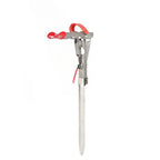 Automatic Stainless Steel Fishing Double Spring Angle Pole Foldable Anti-Rust Steel Fishing Pole Holder Fishing Accessories