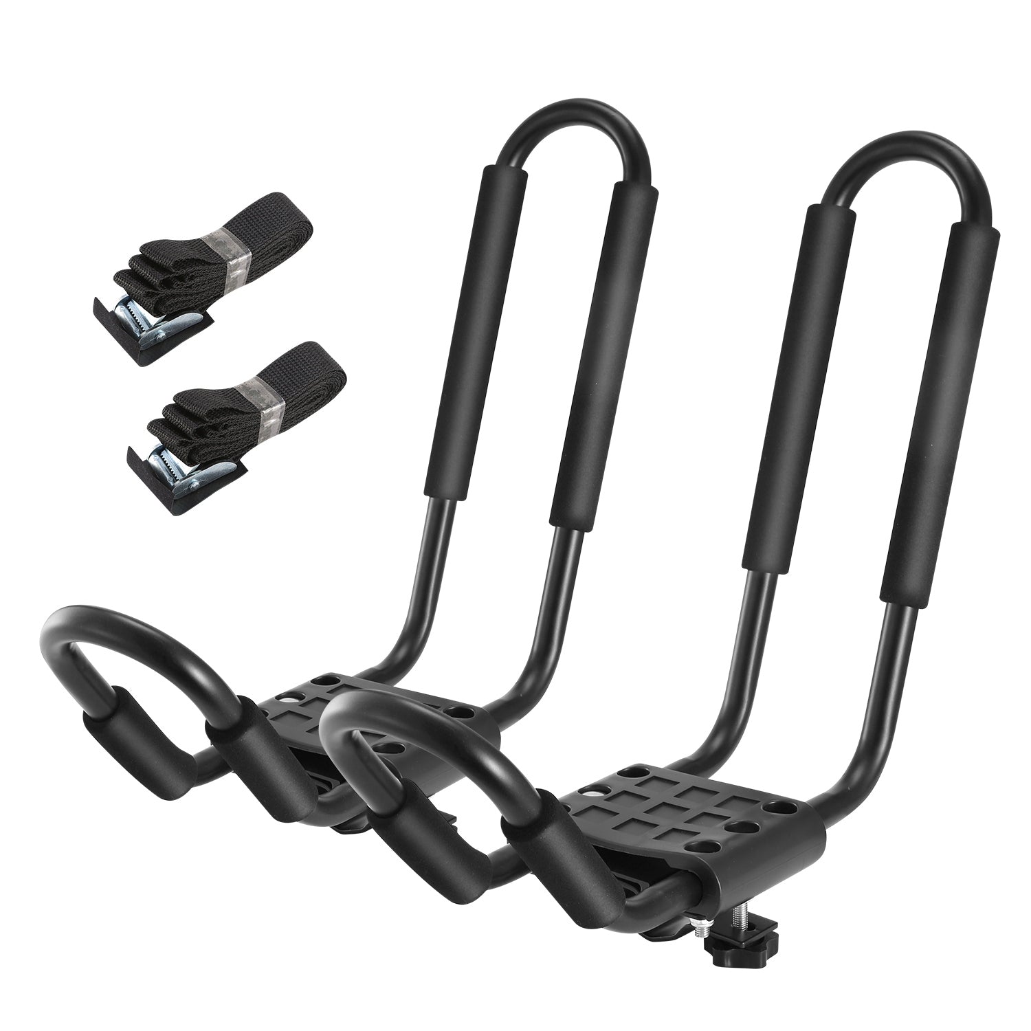 J-Bar Kayak Carrier 220LBS Load Heavy Duty Canoe Car Top Mount Carrier Roof Rack