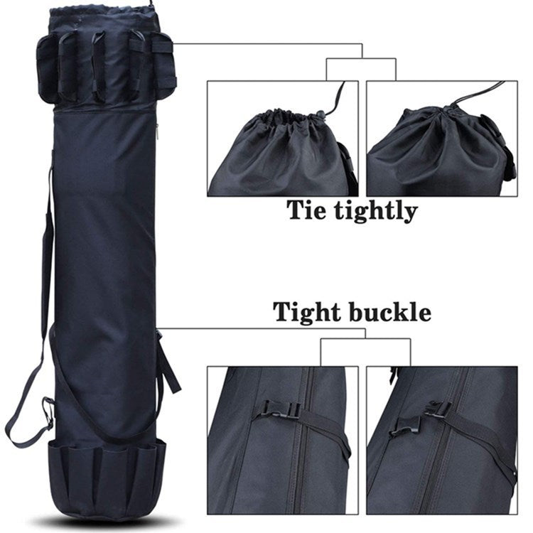 Cylinder Outdoor Fishing Bag Multifunctional Fishing Rod Bag Sea Rod Fishing Gear Bag