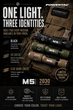 M5 Gen3 - 2,030 Lumen EDC High Power Flashlight