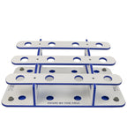 Made in the USA Fishing Rod Rack | 12 Pole Waterproof Wash-down | Dock, Garage, Boat Storage