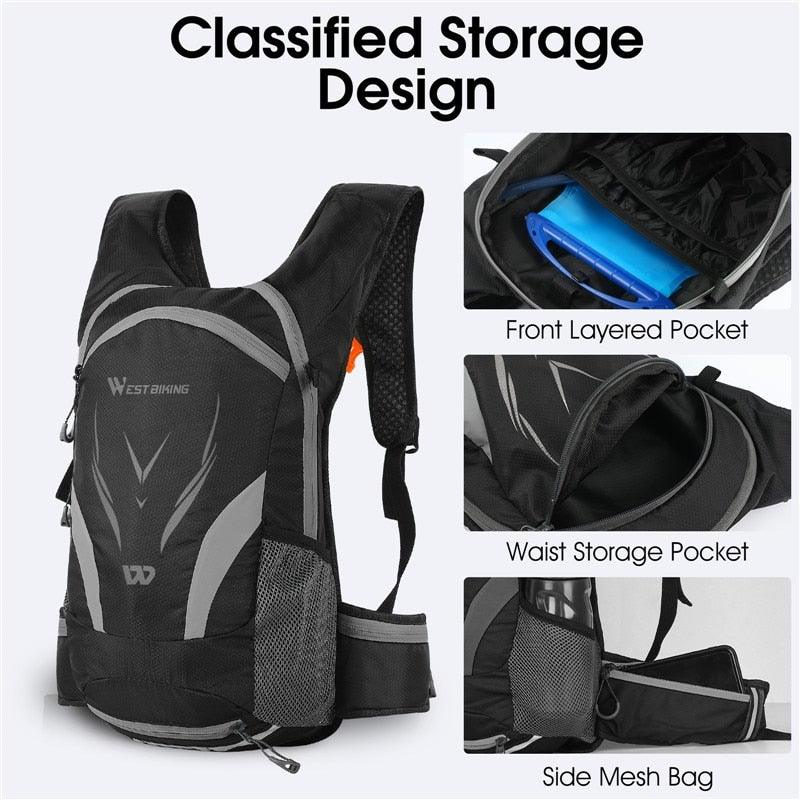 Bike Bags Portable Waterproof Backpack Cycling Water Bag Outdoor Sport Climbing Hiking