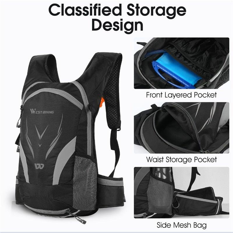 Bike Bags Portable Waterproof Backpack Cycling Water Bag Outdoor Sport Climbing Hiking