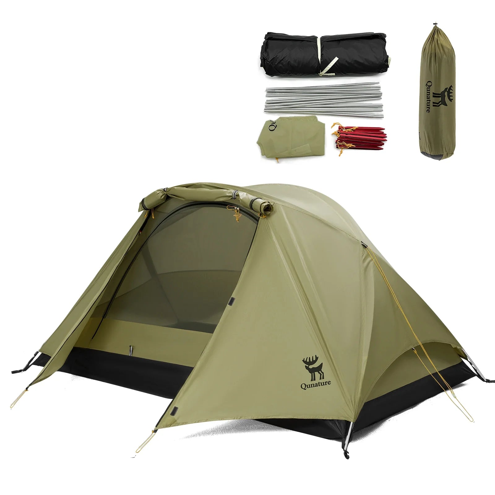 2-Person Easy Setup Rainproof Tent