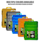 Double-Sided Fishing Tackle Box | Lightweight Lure Organizer for Anglers