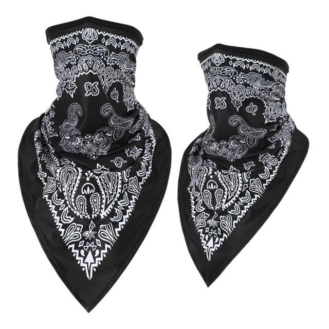 Summer Breathable Mesh Bandana Running Cycling Face Mask Hunting
