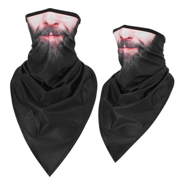 Summer Breathable Mesh Bandana Running Cycling Face Mask Hunting