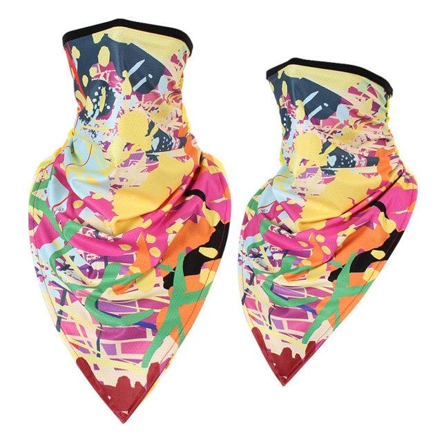 Summer Breathable Mesh Bandana Running Cycling Face Mask Hunting