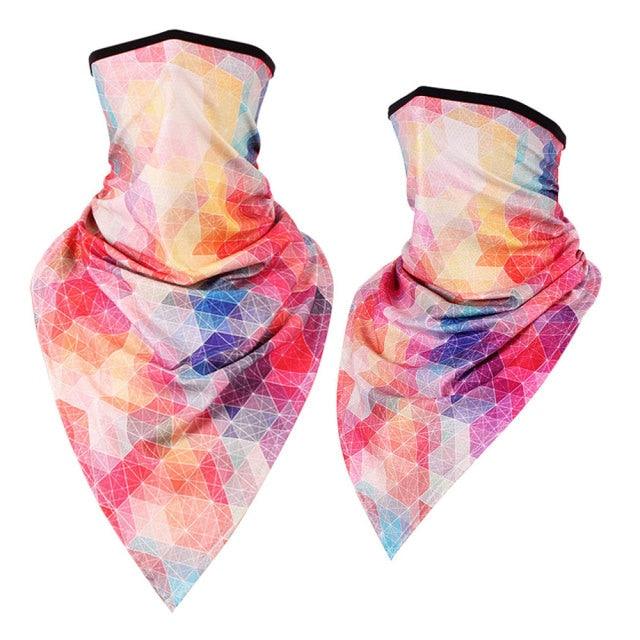 Summer Breathable Mesh Bandana Running Cycling Face Mask Hunting