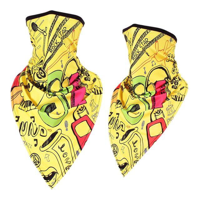 Summer Breathable Mesh Bandana Running Cycling Face Mask Hunting