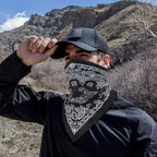 Summer Breathable Mesh Bandana Running Cycling Face Mask Hunting
