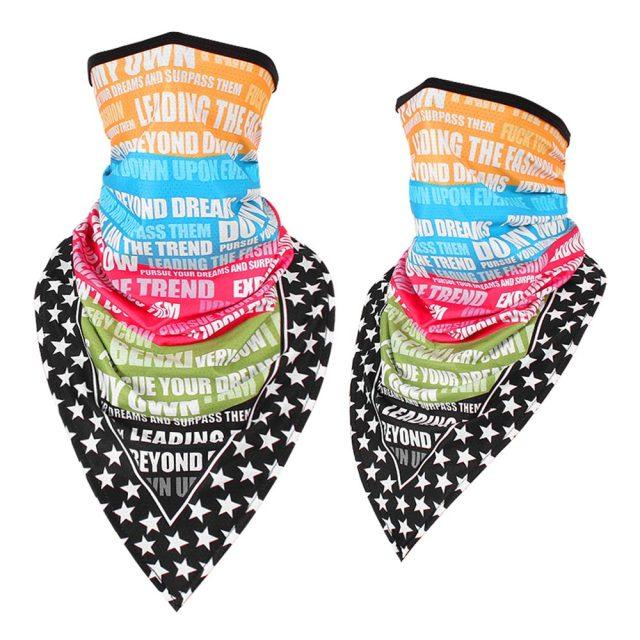 Summer Breathable Mesh Bandana Running Cycling Face Mask Hunting