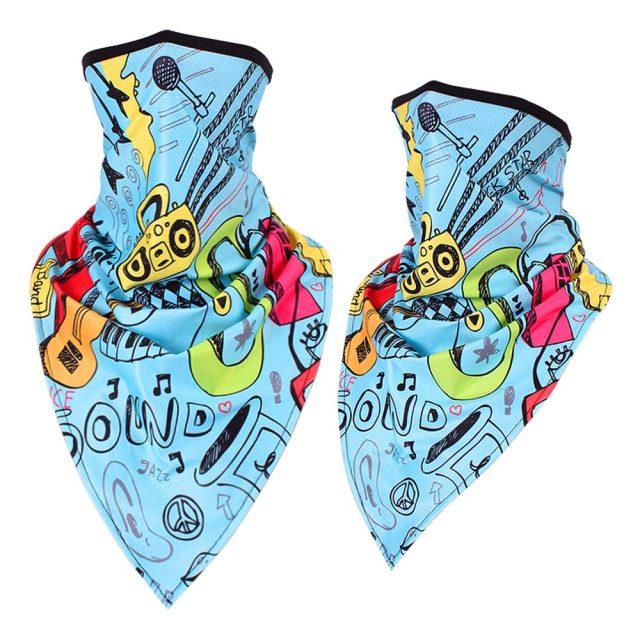 Summer Breathable Mesh Bandana Running Cycling Face Mask Hunting