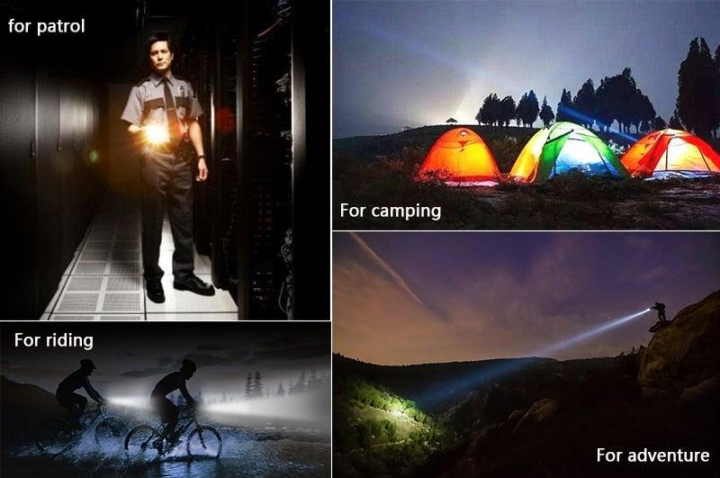 Waterproof Z45 Led Flashlight Ultra Bright Waterproof MINI Torch T6/L2/V6 zoomable