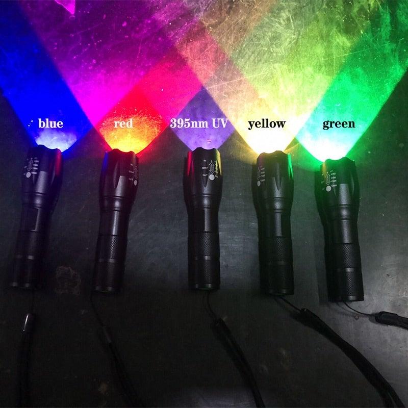 Waterproof Z45 Led Flashlight Ultra Bright Waterproof MINI Torch T6/L2/V6 zoomable