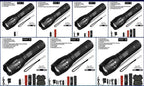 Waterproof Z45 Led Flashlight Ultra Bright Waterproof MINI Torch T6/L2/V6 zoomable